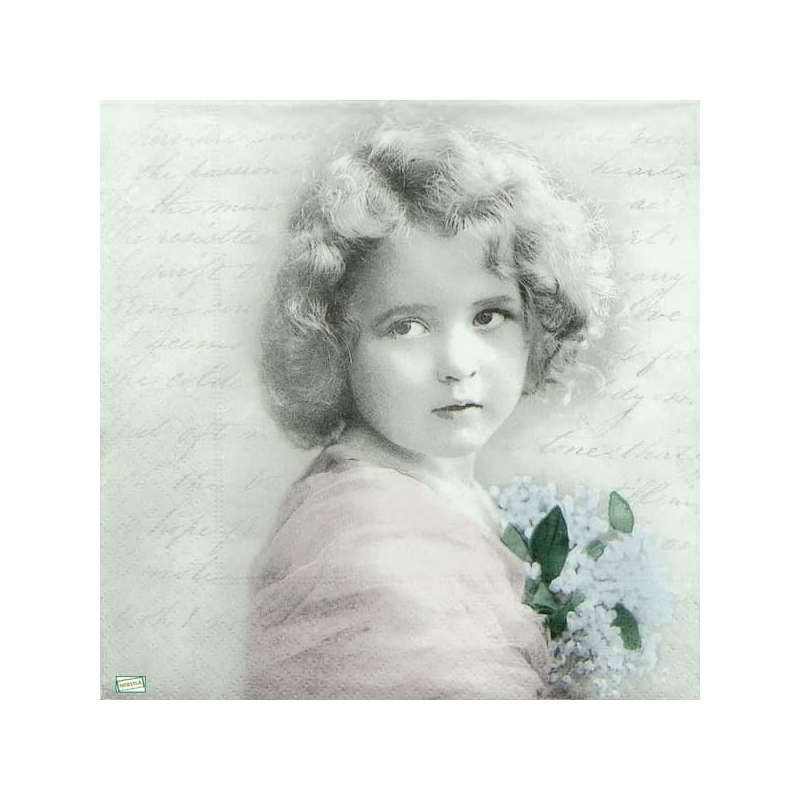 1 serviette papier Enfant -81