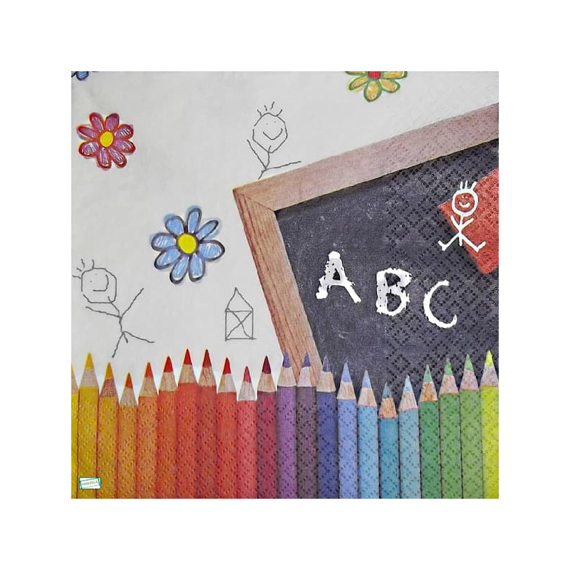 1 serviette papier Enfant -82