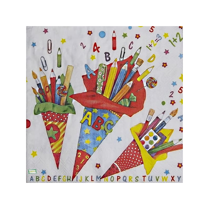 1 serviette papier Enfant -83