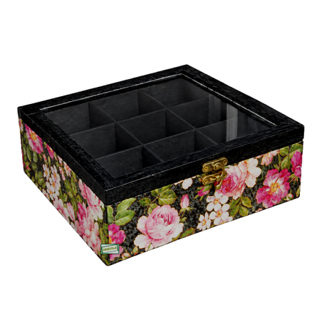 Boite Les Roses serviettage