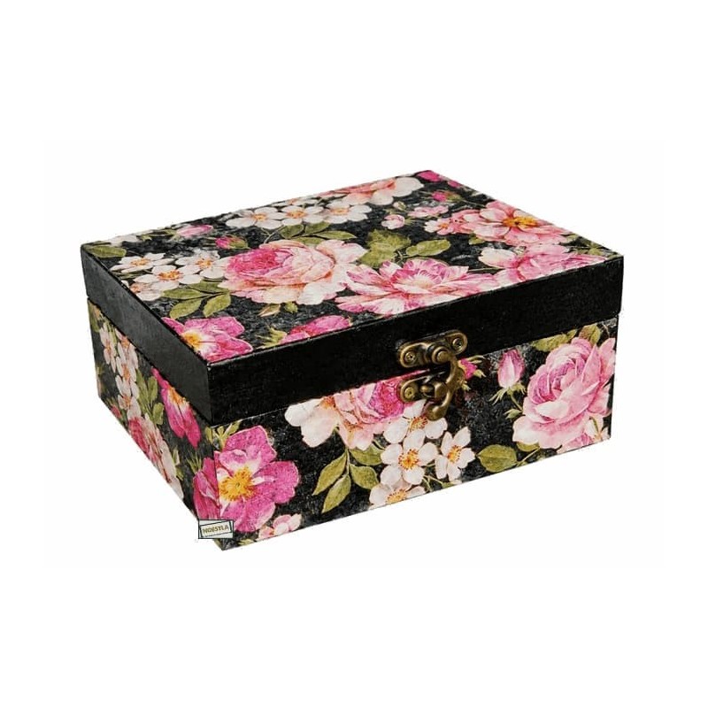 Boite Les Roses serviettage