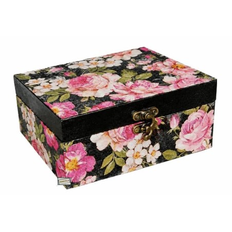 Boite Les Roses serviettage