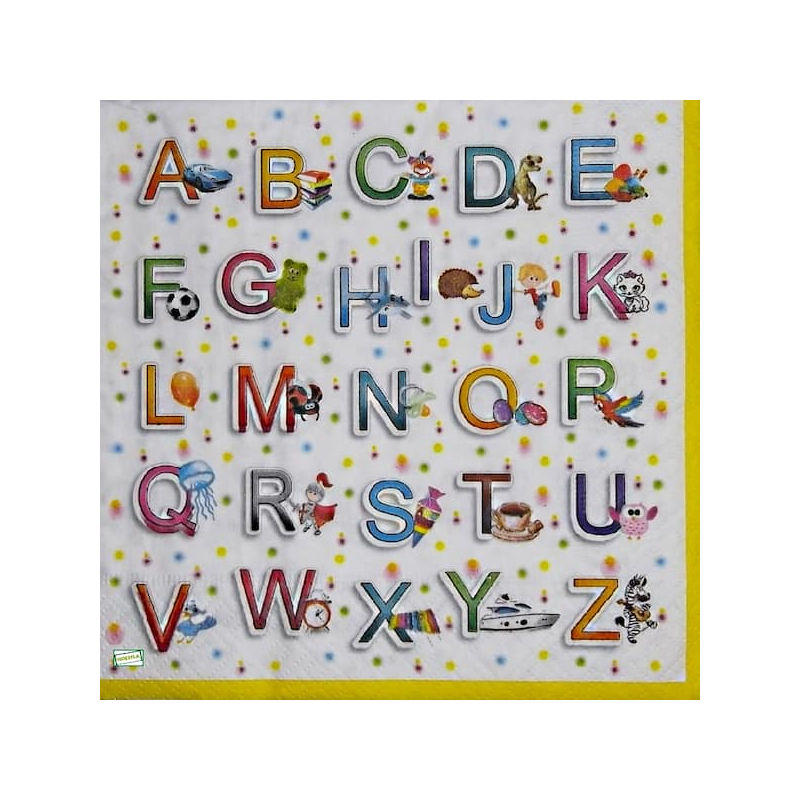 1 serviette papier Enfant -84