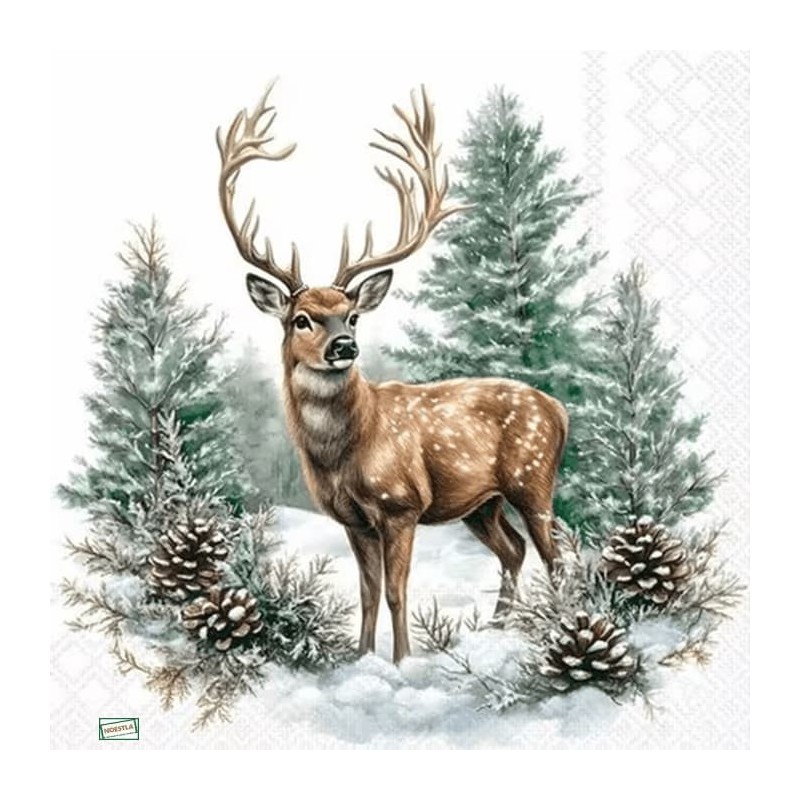 1 serviette Le Cerf -29