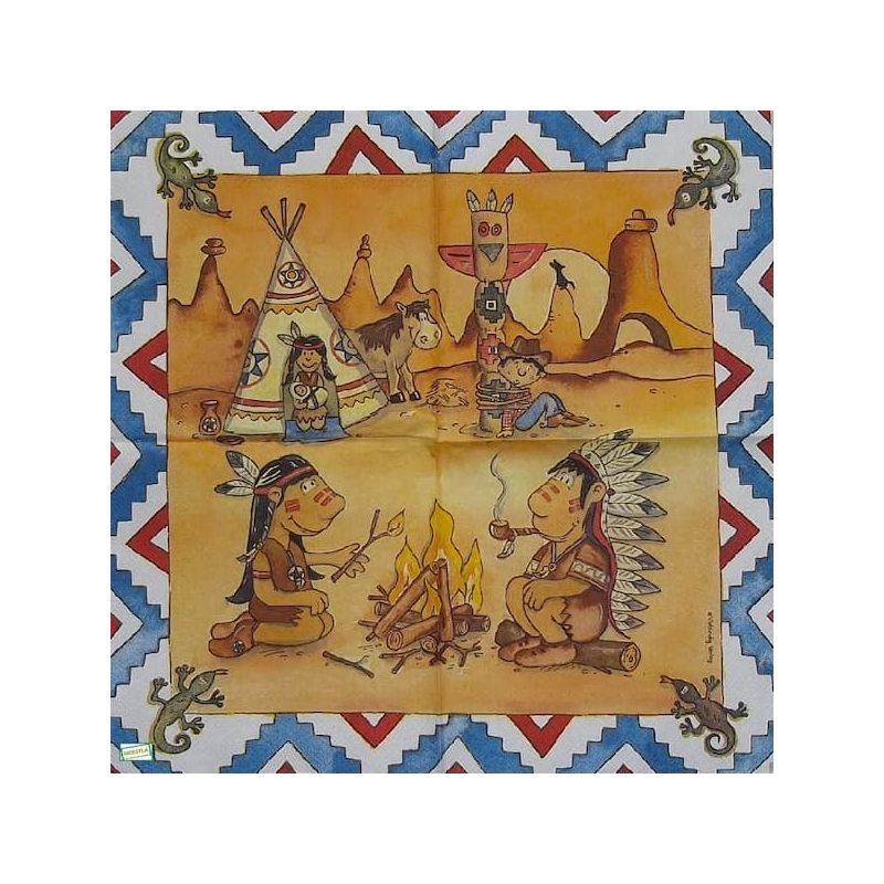 1 serviette papier Enfant -104