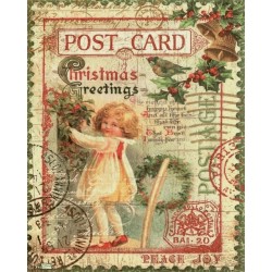 1 papier de riz Noêl-STA19