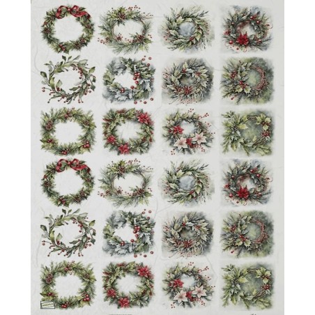 1papier riz Noêl-R1292L