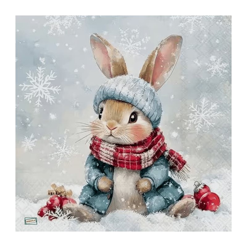 1serviette papier Le Lapin-43