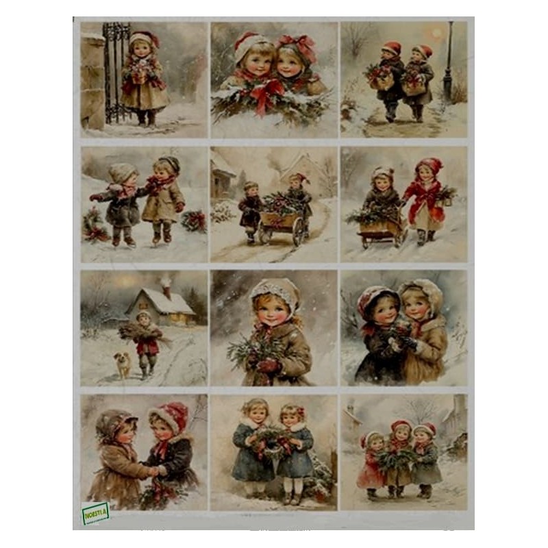 1papier riz Noêl-R1504L