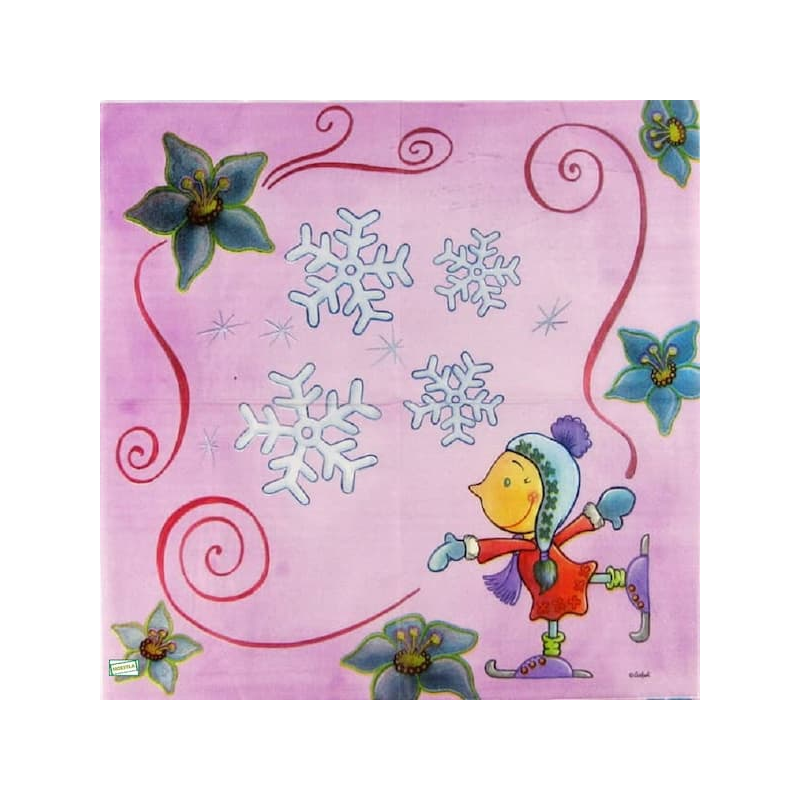 1 serviette papier Enfant -112