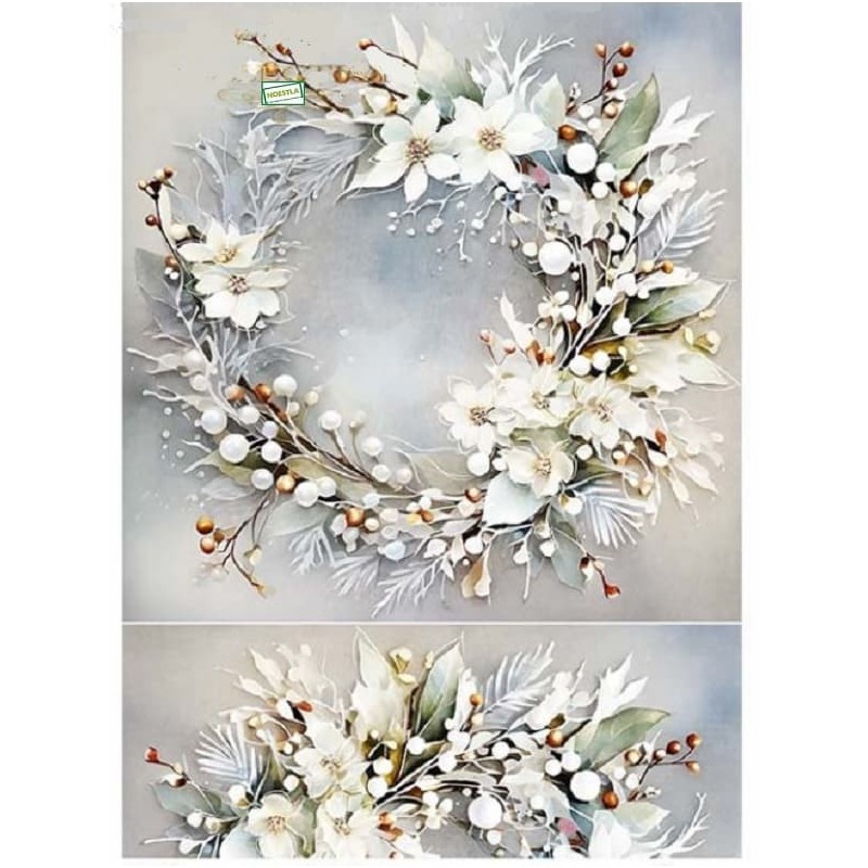 1papier riz Noêl-R1168L