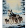 papier de riz Les Loups-RE5987