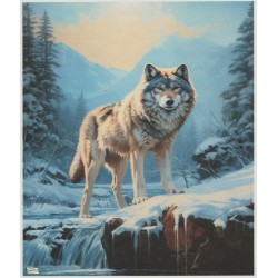 papier de riz Les Loups-RE5991