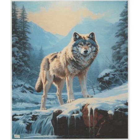 papier de riz Les Loups-RE5991