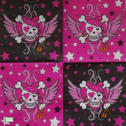 1 serviette papier Pirate -20
