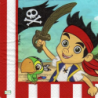 1 serviette papier Pirate -24