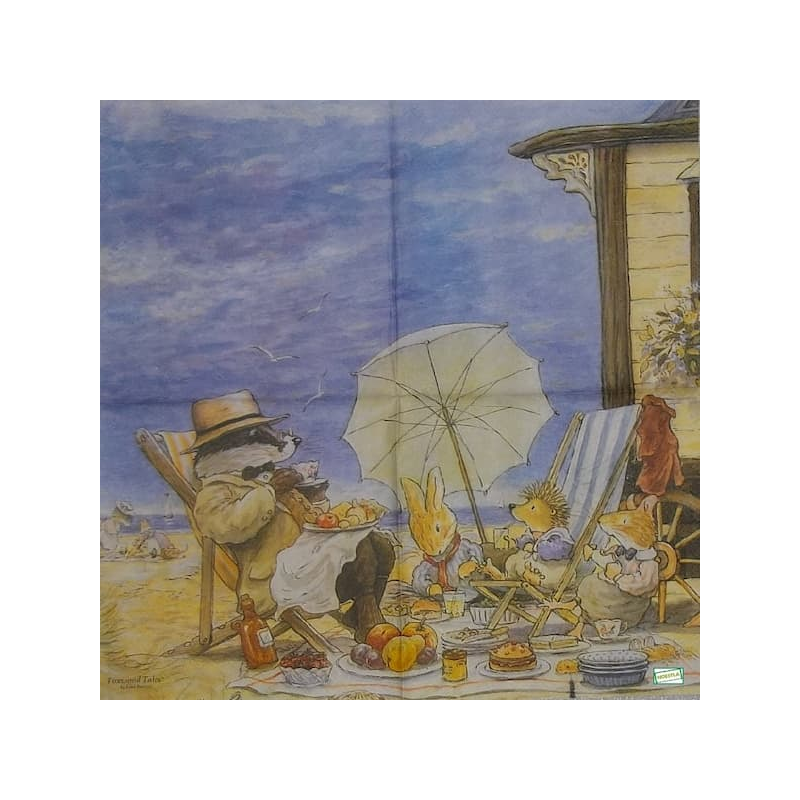 1 serviette papier Foxwood -6