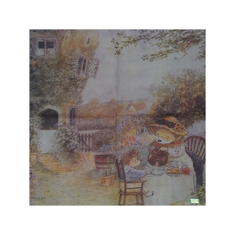 1 serviette papier Foxwood -7