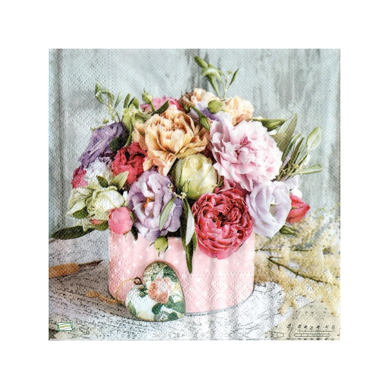 1serviette papier Pivoines-7