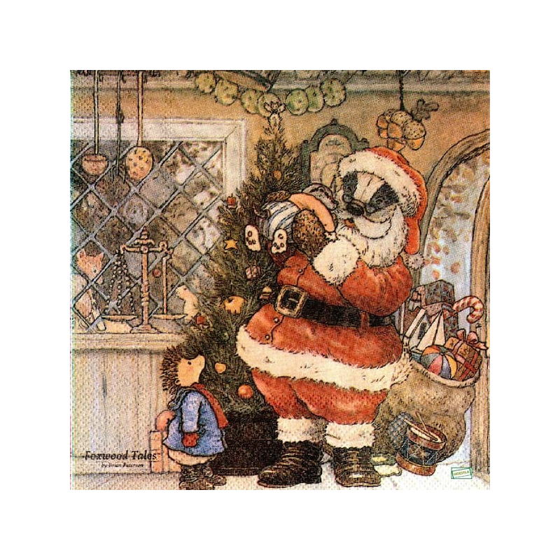 1 serviette papier Foxwood-18