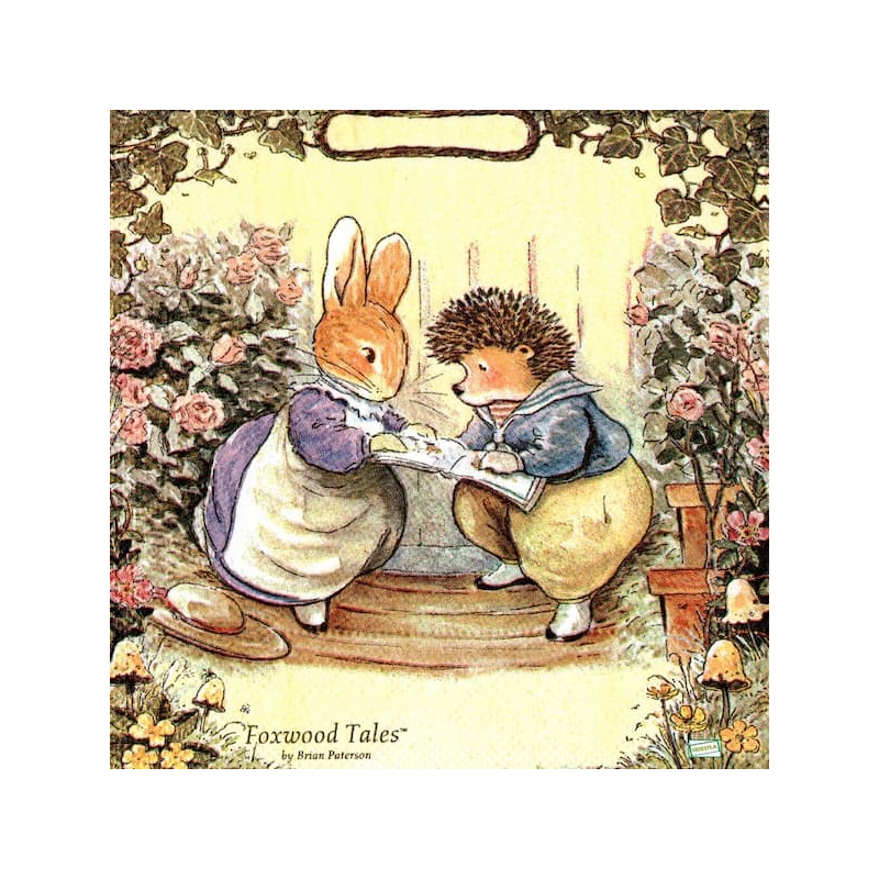 1 serviette papier Foxwood-19