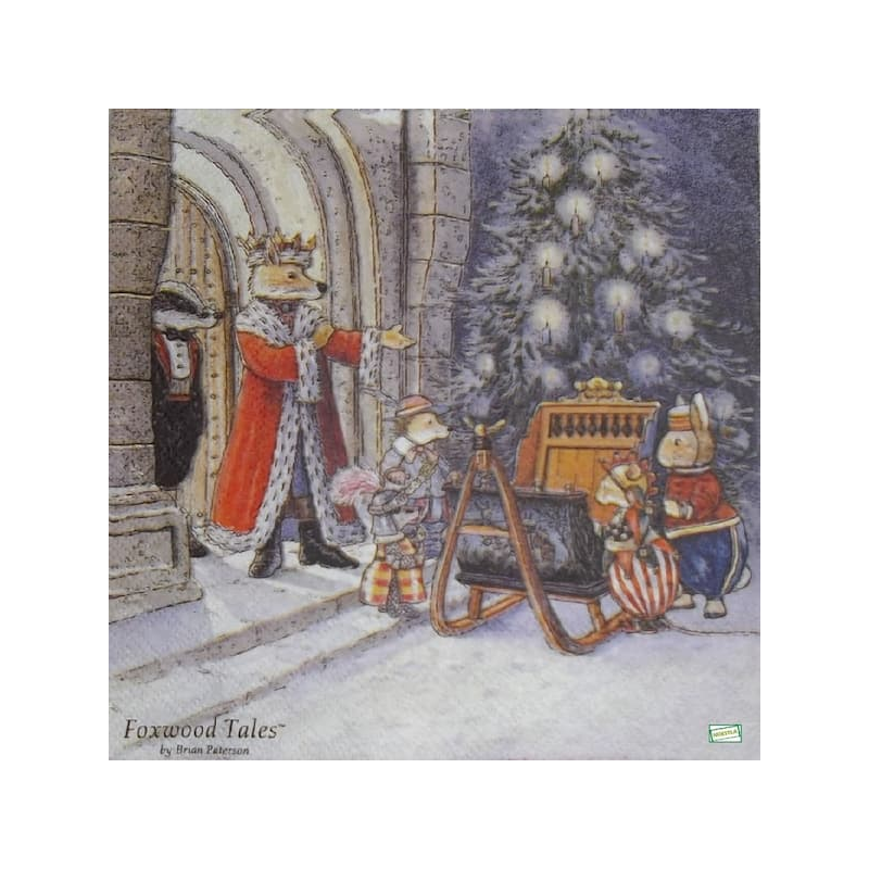 1 serviette papier Foxwood-20