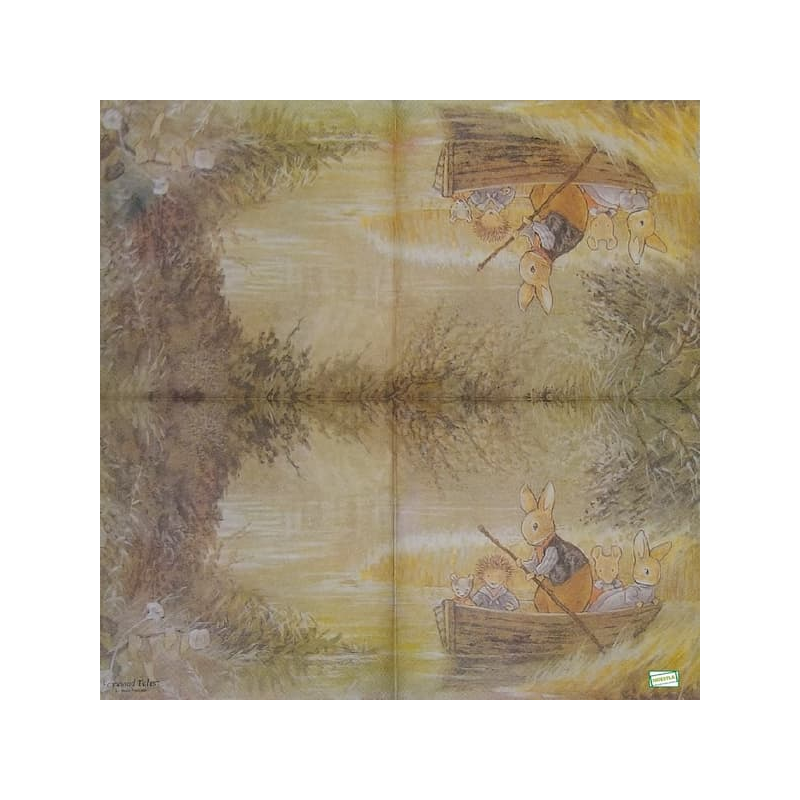 1 serviette papier Foxwood-29