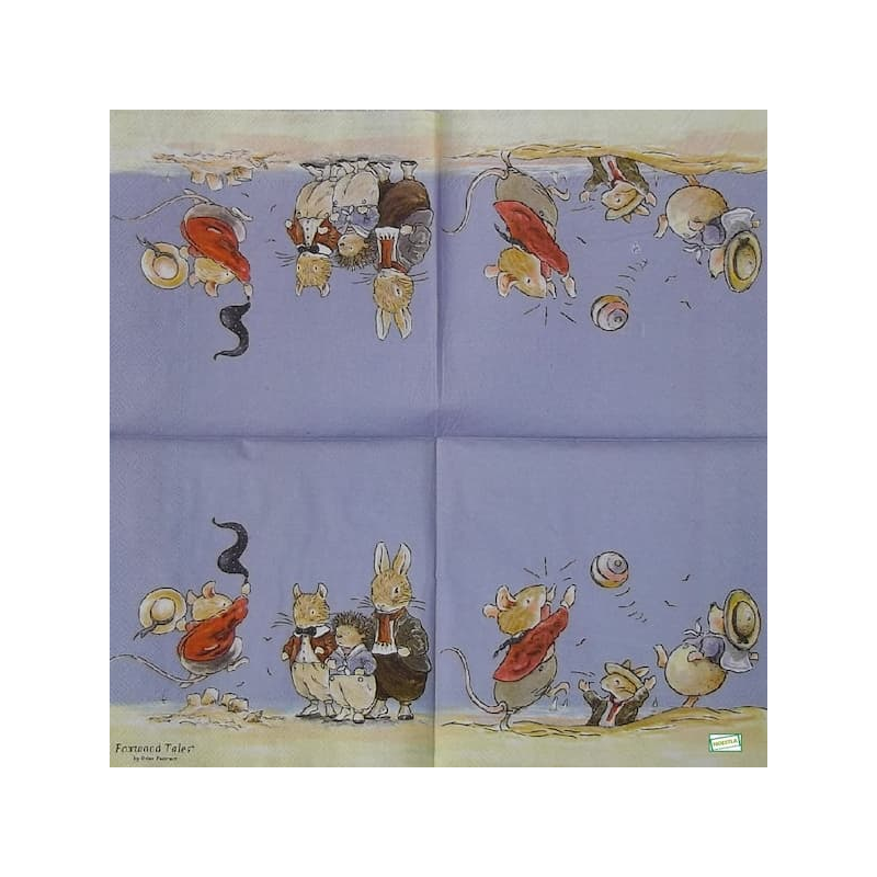 1 serviette papier Foxwood-40