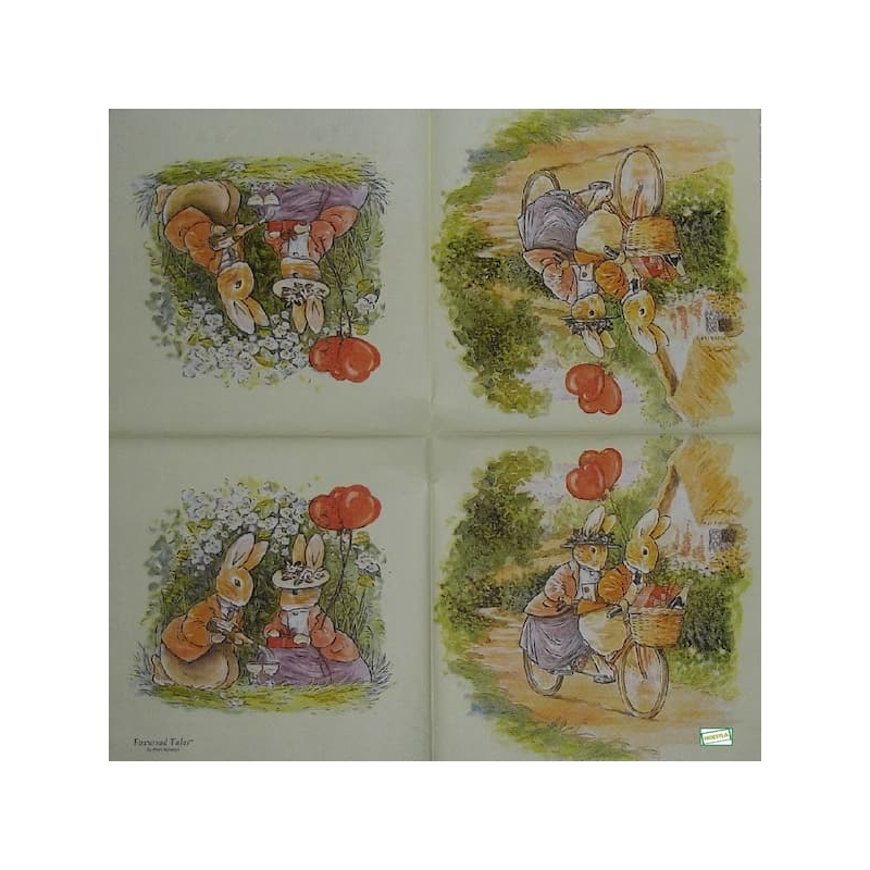 1 serviette papier Foxwood-41