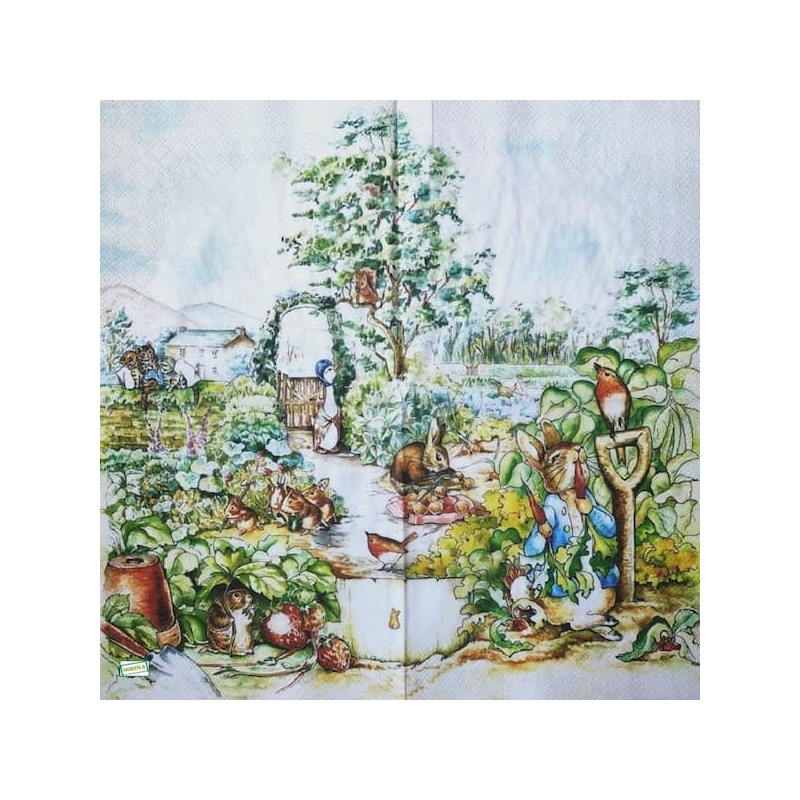 1 serviette papier Foxwood-48