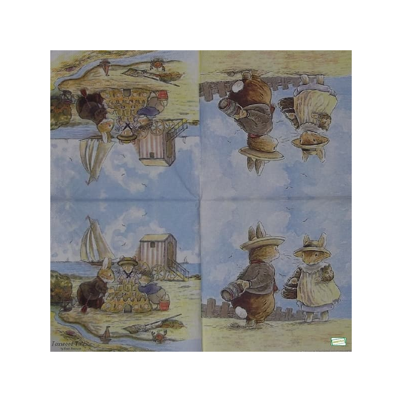 1 serviette papier Foxwood-51