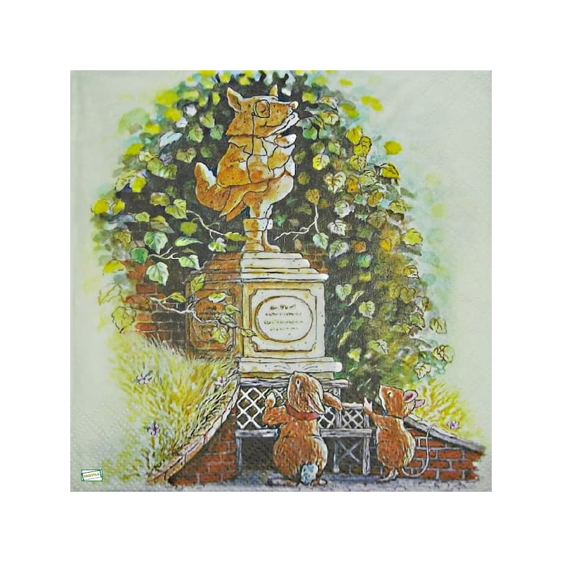 1 serviette papier Foxwood-53