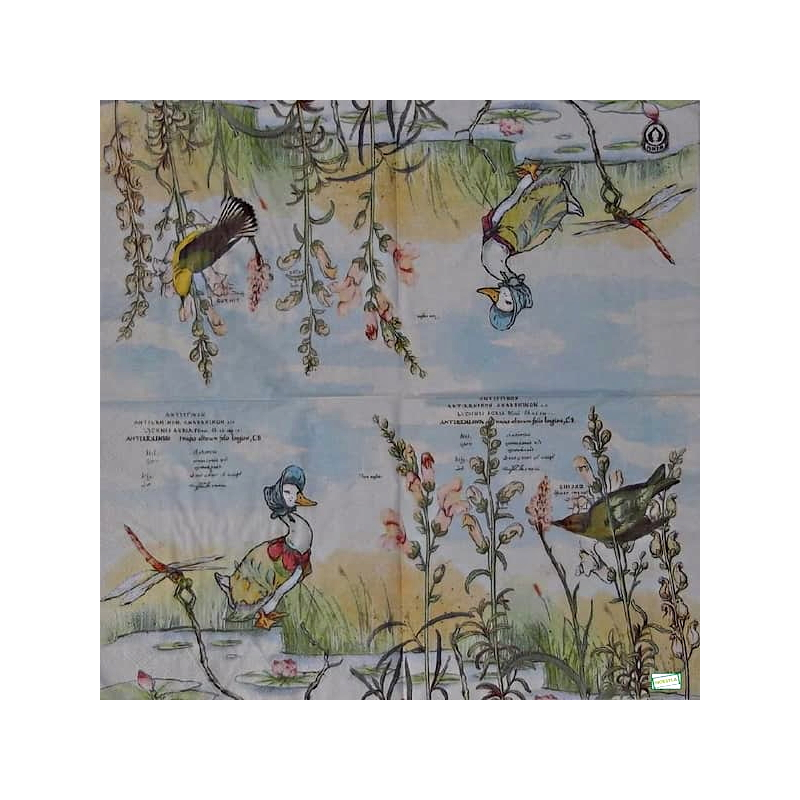 1 serviette papier Foxwood-57