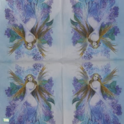 1serviette papier Les Fées-2