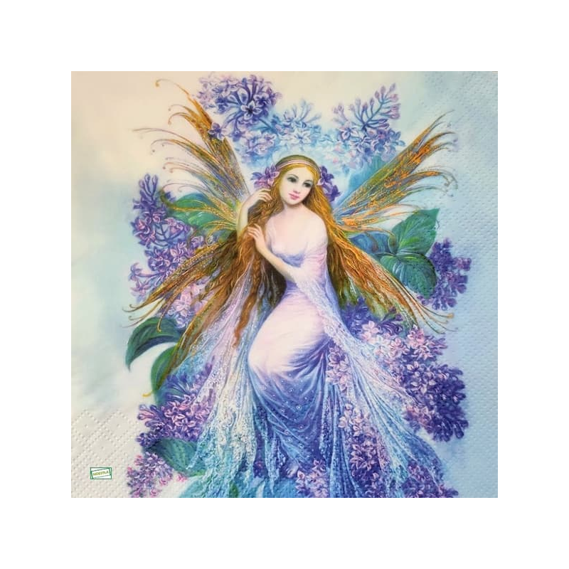 1serviette papier Les Fées-2