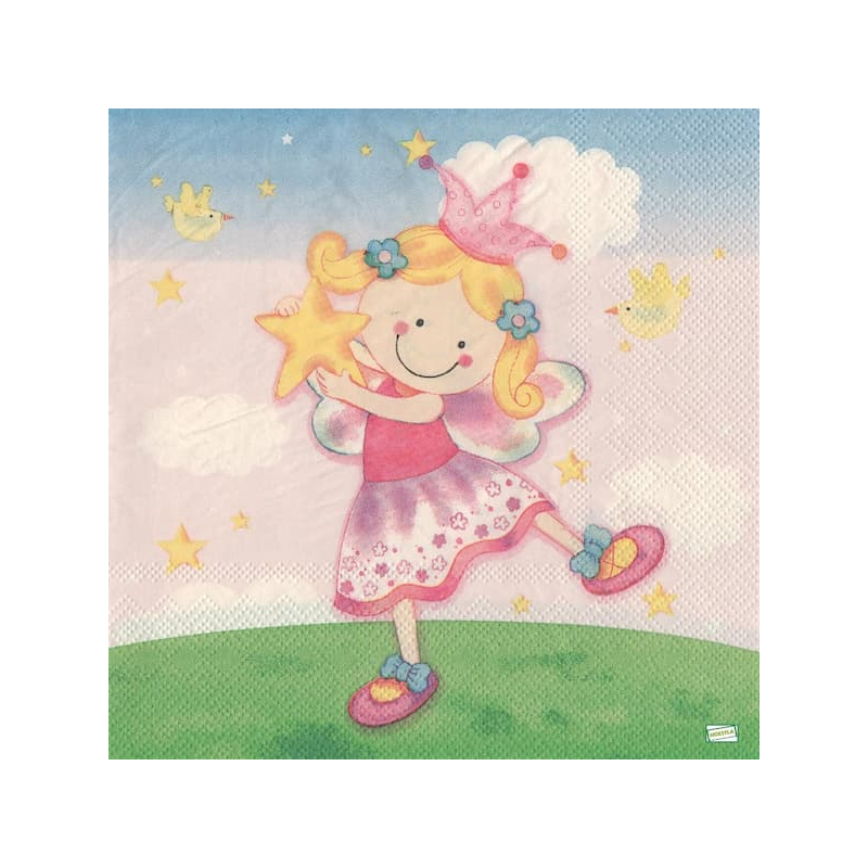 1serviette papier Les Fées-7