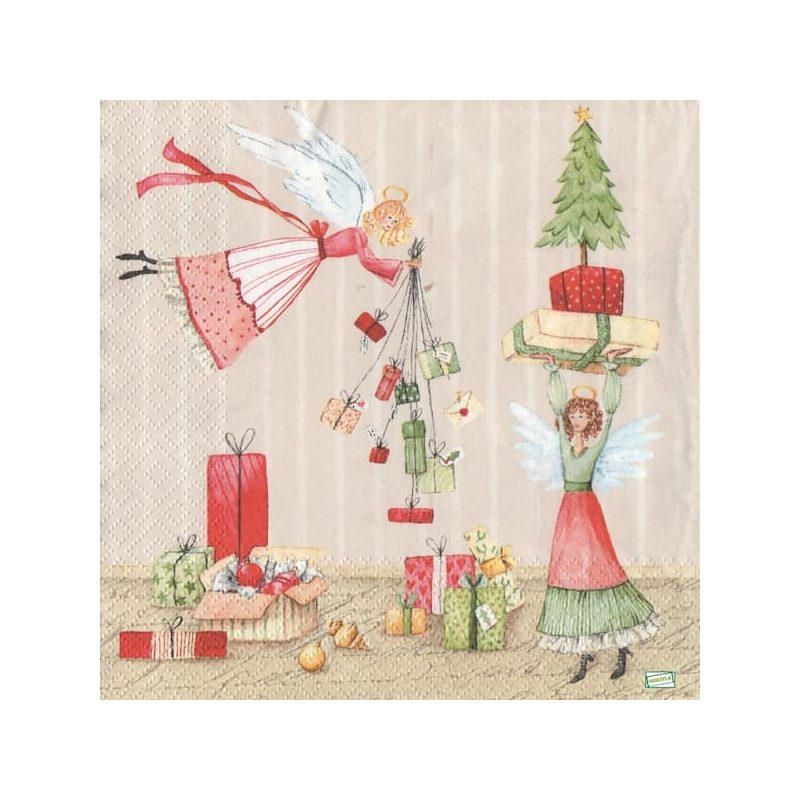 1serviette papier Les Fées-11