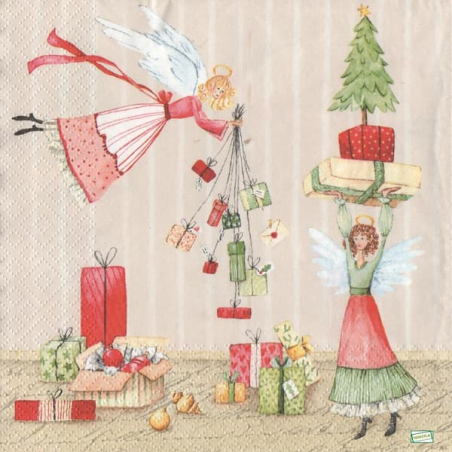 1serviette papier Les Fées-11