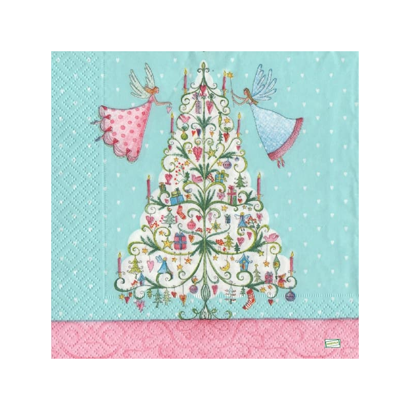 1serviette papier Les Fées-17