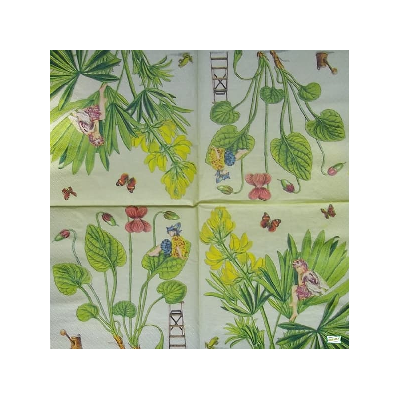 1serviette papier Les Fées-22