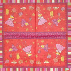 1serviette papier Les Fées-23