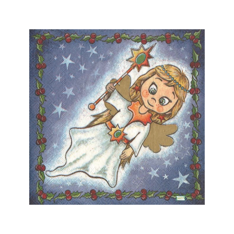 1serviette papier Les Fées-26