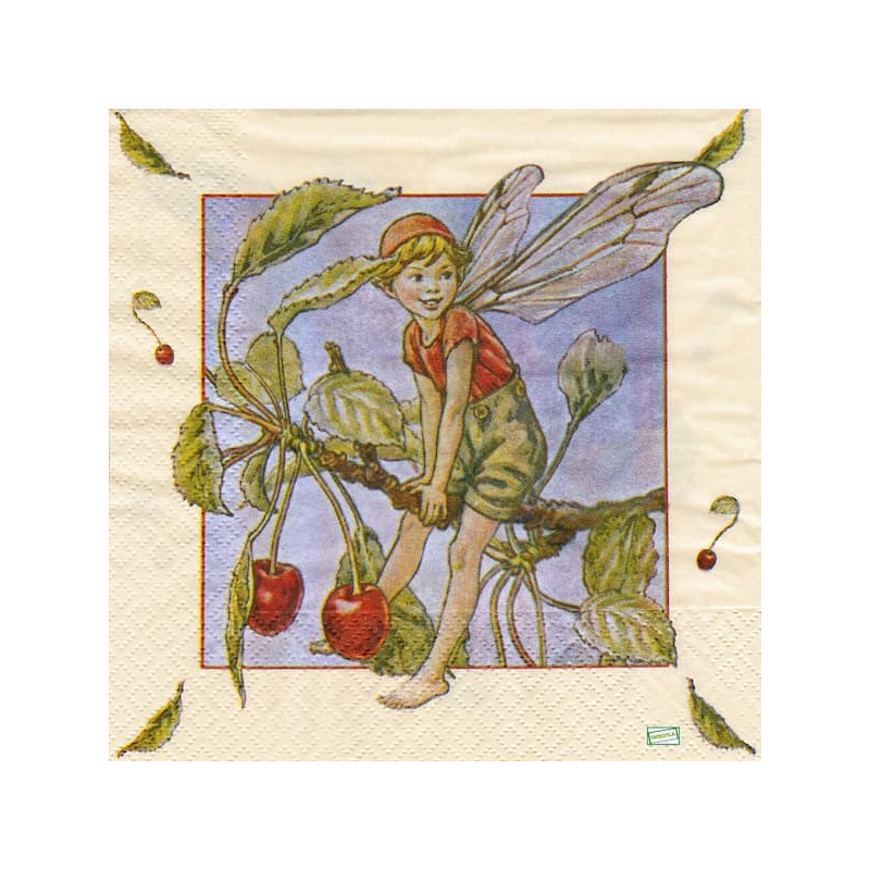 1serviette papier Les Fées-29