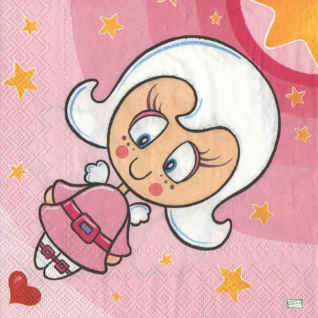 1serviette papier Les Fées-38