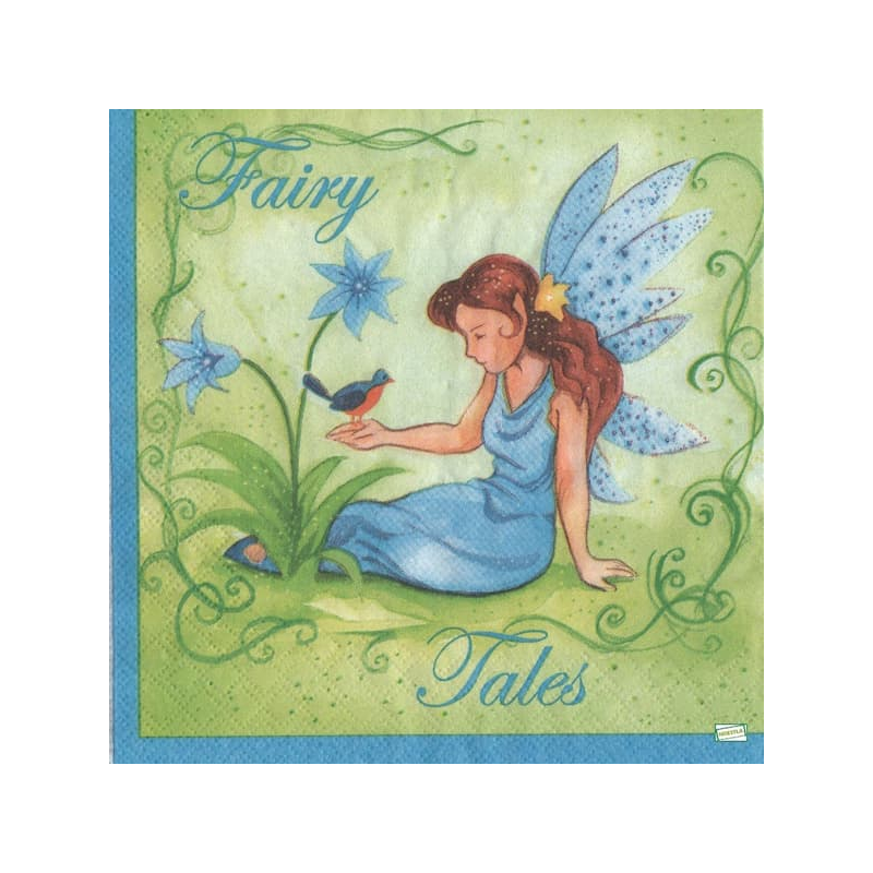 1serviette papier Les Fées-46