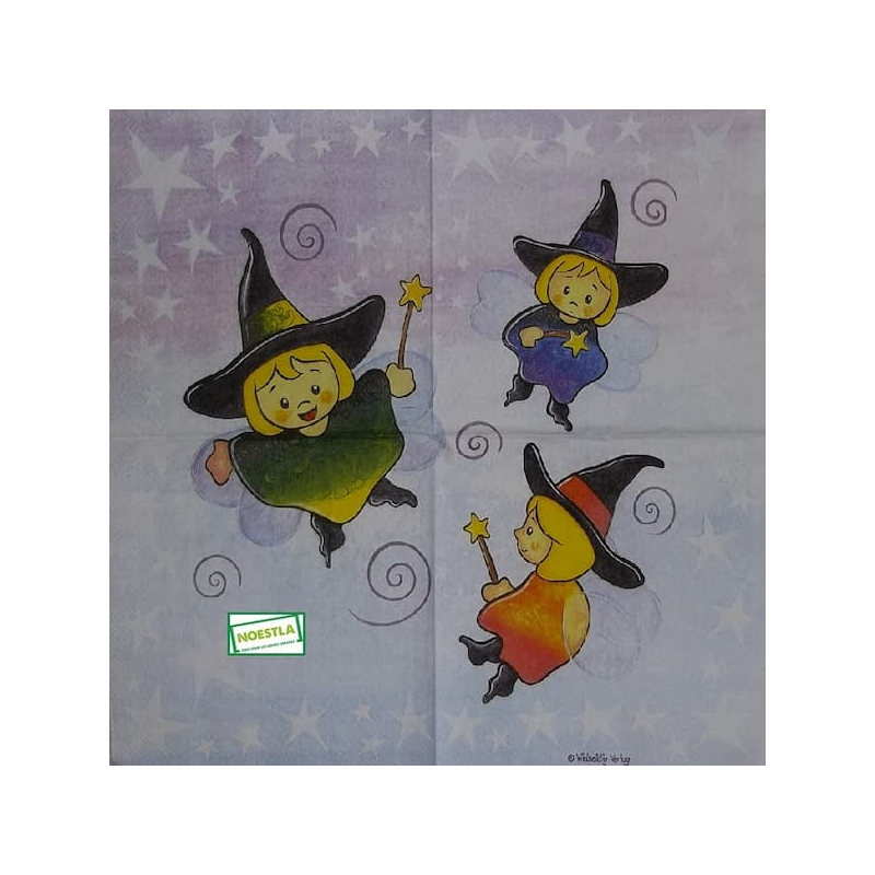1serviette papier Les Fées-50
