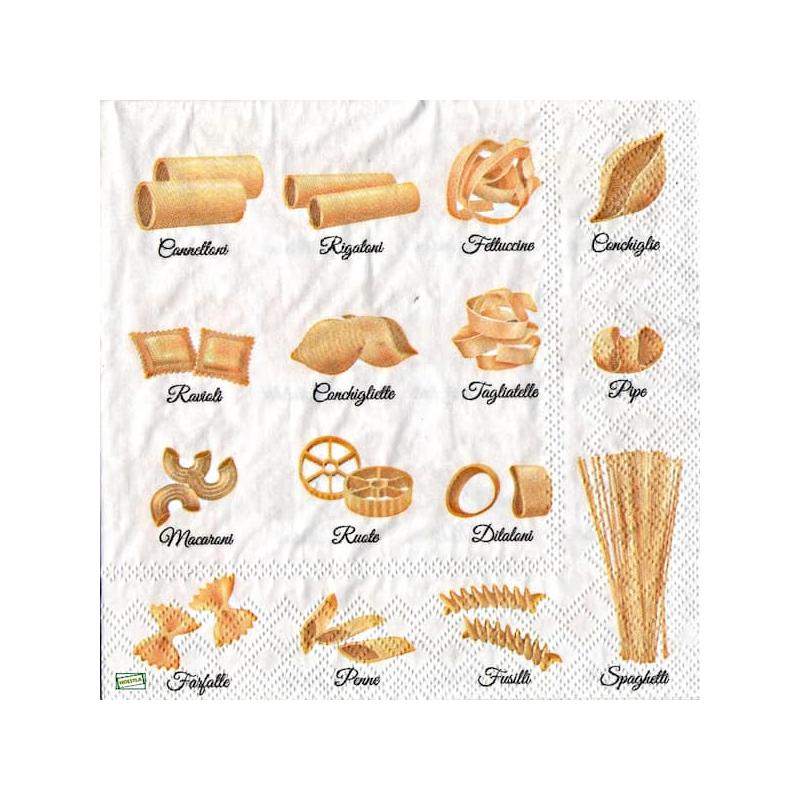 1 serviette Les Pâtes -17