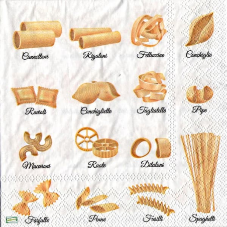 1 serviette Les Pâtes -17