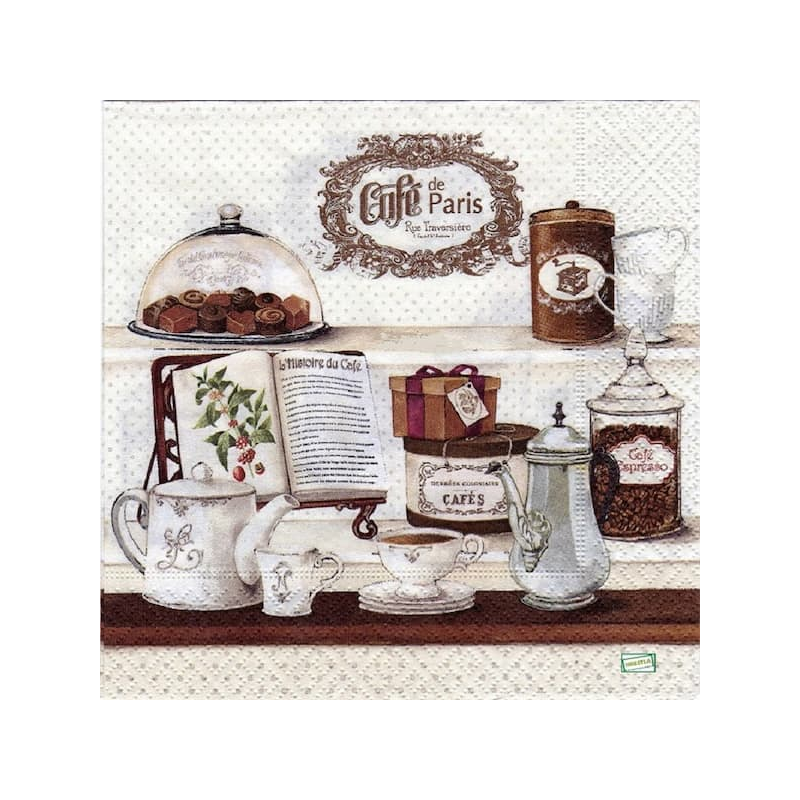 1 serviette Le Chocolat -19