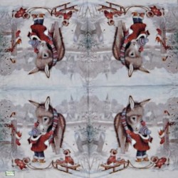 1serviette papier L' âne-14